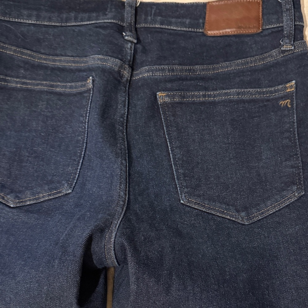 Madewell Dark Indigo Skinny Jeans - Picture 4 of 4